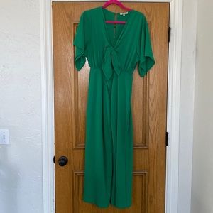 Green romper size medium